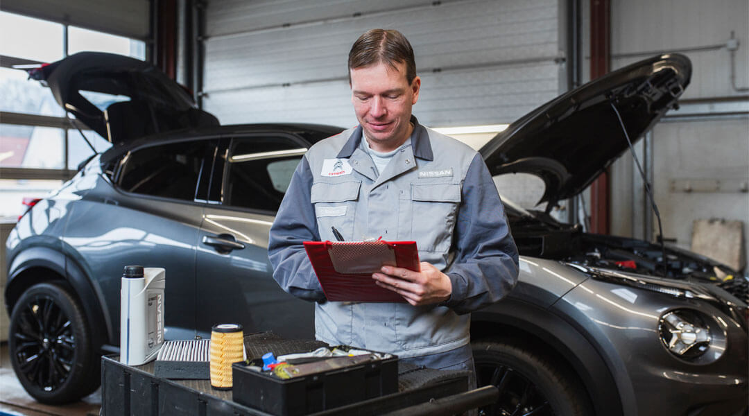 Autowerkstatt - Inspektion im Autohaus Wülpern