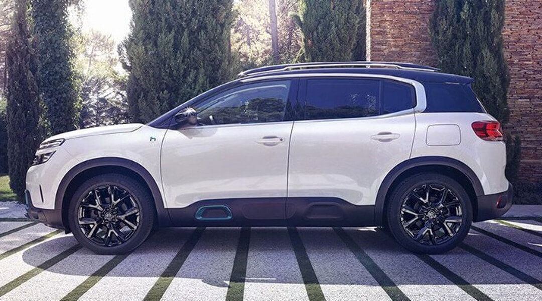 C5 Aircross Hybrid Seitenansicht C5 Aircross Hybrid Seitenansicht
