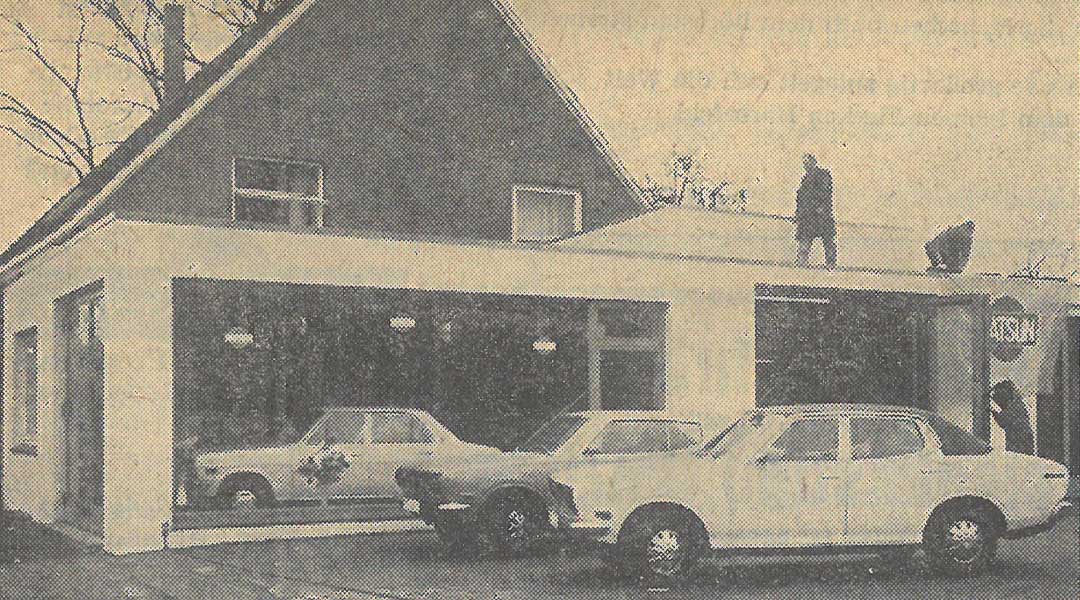 Datsun Vertragshändler 1973 Autohaus Wülpern